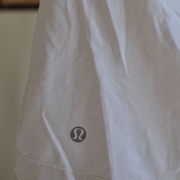 Lululemon white racer back tank top - Picture 3 of 4